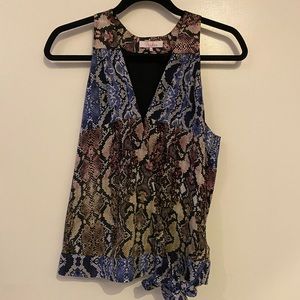 Parker patterned tank